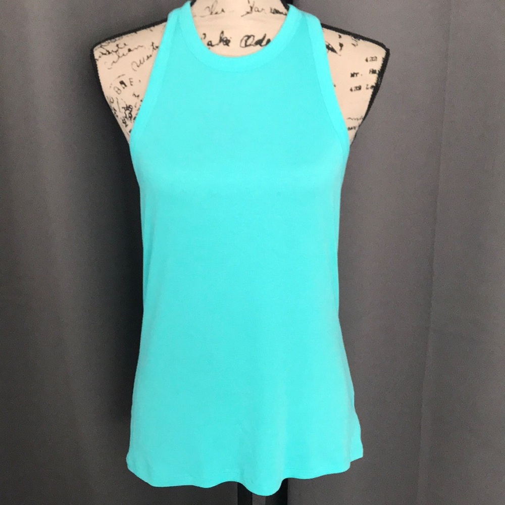 Old Navy Aqua Sleeveless Tank Top